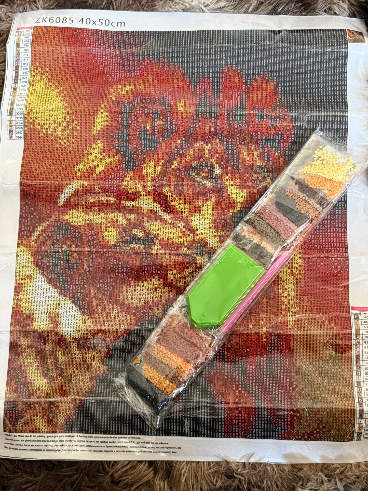 Diamond Painting Round Drill 40x50