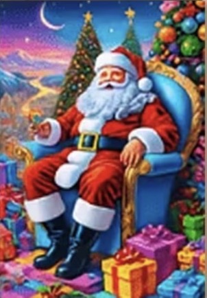 3 x Christmas Diamond Painting Round Drill 30x40