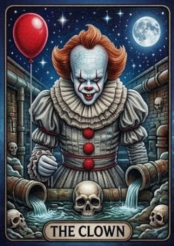 Halloween Diamond Painting Round Drill 30x40