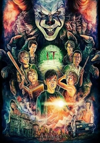 Halloween Diamond Painting Round Drill 30x40